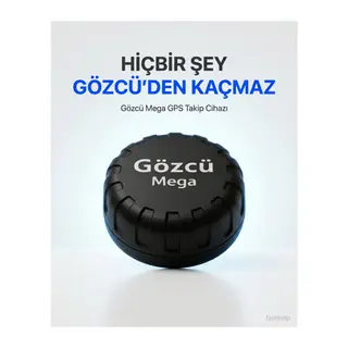 Gözcü Mega (SIM Kart gerektirmez, IP68, 5 Yıl Pil)