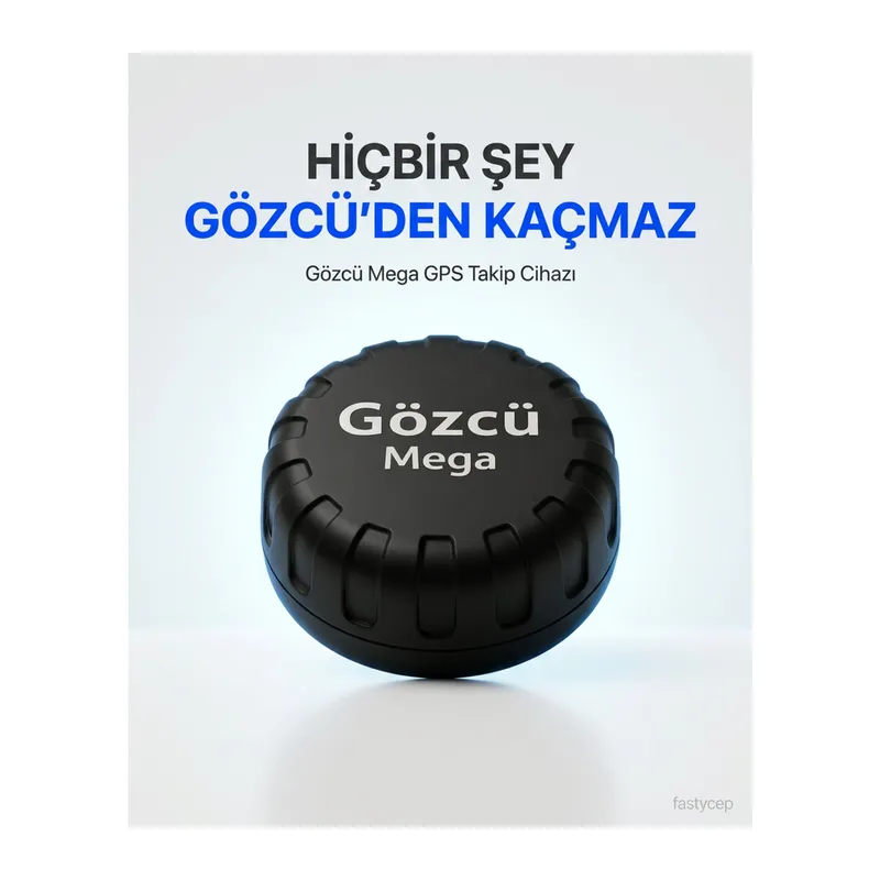 Gözcü Mega (SIM Kart gerektirmez, IP68, 5 Yıl Pil)