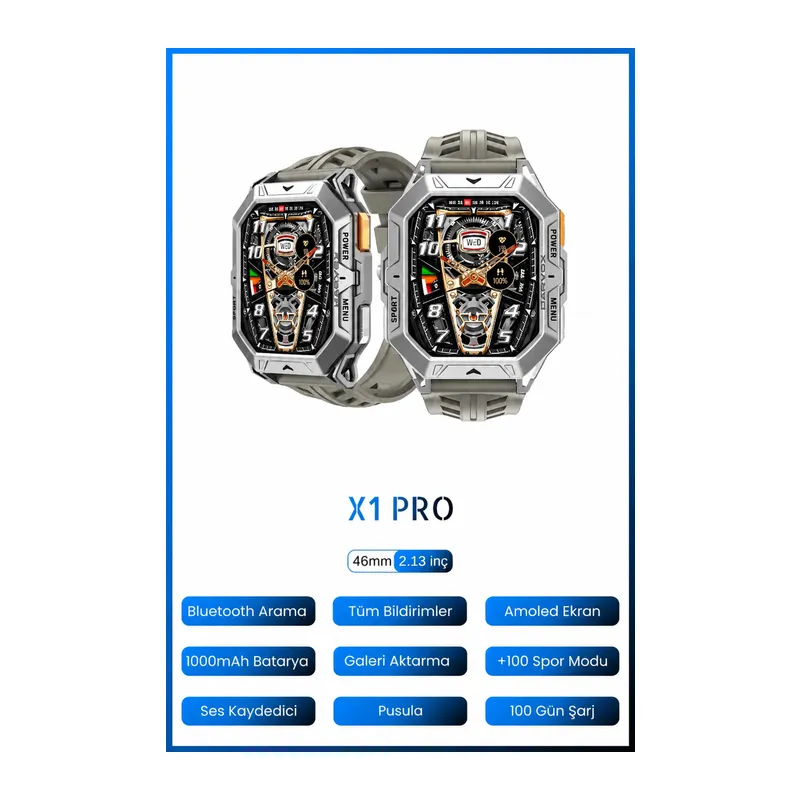 X1 Pro Akıllı Saat