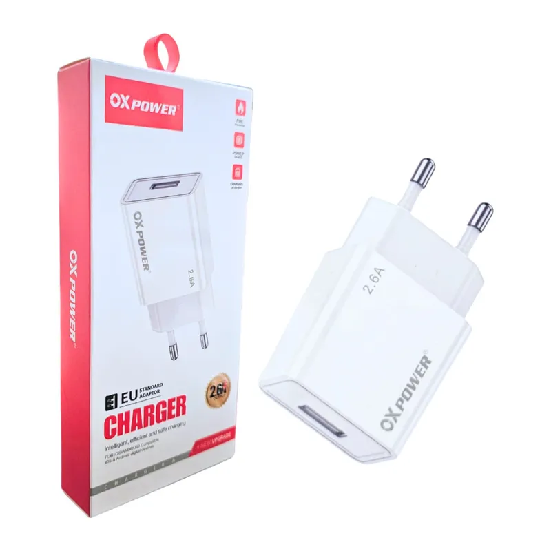 USB Sarj Adaptoru 2.6A? EU Standart