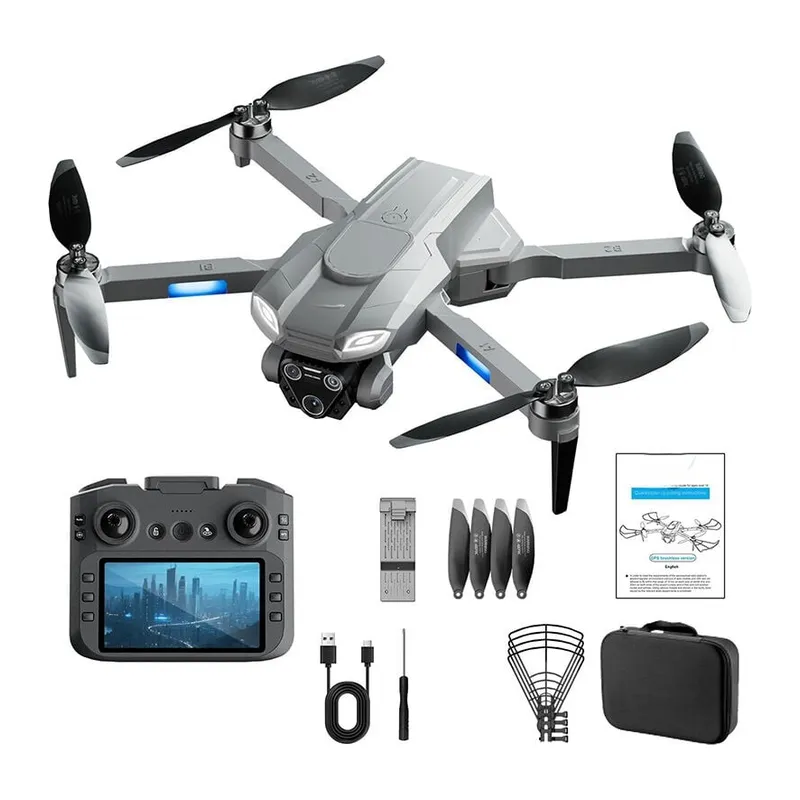 4D-M7 GPSLİ TAKİP ÖZELLİKLİ ANLIK GÖRÜNTÜ VEREN KUMANDALI DRON