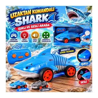 765-33 2 4g Kumandalı Sesli Işıklı Shark