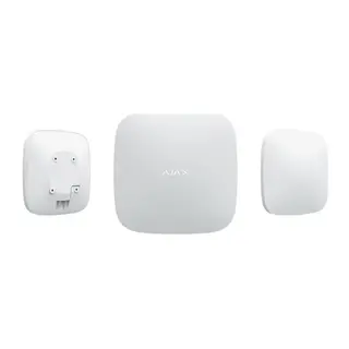 AJAX HUB2 PLUS 2G/3G/4G GSM/GPRS WIFI KABLOSUZ AKILLI ALARM PANELİ BEYAZ RENK (MOTION CAM DESTEKLİ)