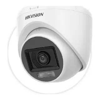 HIKVISION DS-2CE76D0T-EXLPF 2MP 2.8MM LENS 20 METRE SMART HYBRID LIGHT 4IN1 DOME KAMERA