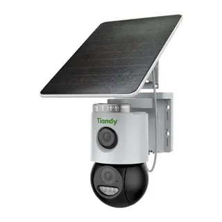 TIANDY TC-H363N SPEC:9DA-4 3+3MP 4MM LENS 30 METRE DUAL LIGHT İNSAN VE ARAÇ ALGILAMA KİŞİ TAKİP PAN&TILT 4G SOLAR KAMERA