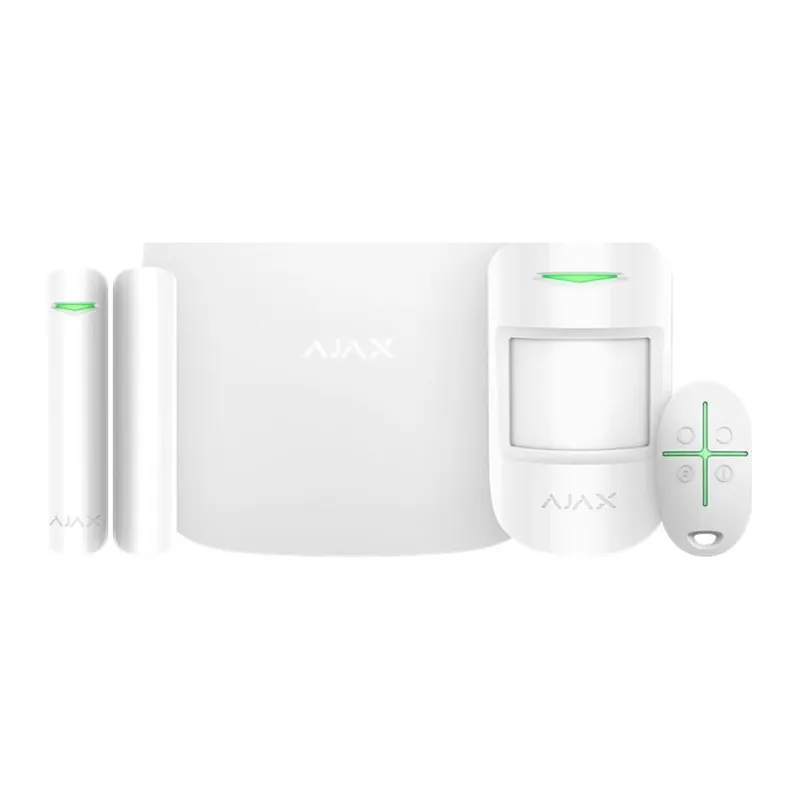 AJAX STARTERKIT HUBKIT 2G GSM/GPRS KABLOSUZ AKILLI ALARM SETİ BEYAZ RENK