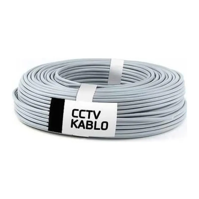 SENSEI 2+1 (2X0,22MM) CCA 100 METRE CCTV BNC KABLO