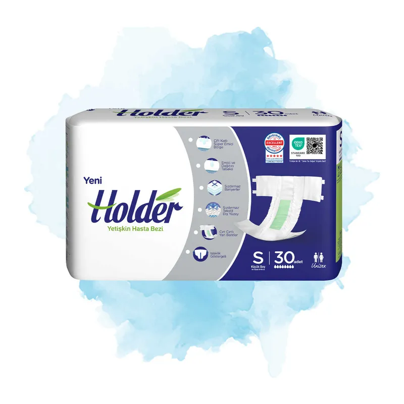 Belbantlı Hasta Bezi - S - 120 Adet, 4 Paket