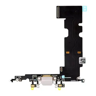 Iphone 8 Plus Şarj Soketi Ve Mikrofon Bordu Beyaz