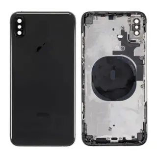 iPhone XS MAX BOŞ Kasa Kapak (Siyah)
