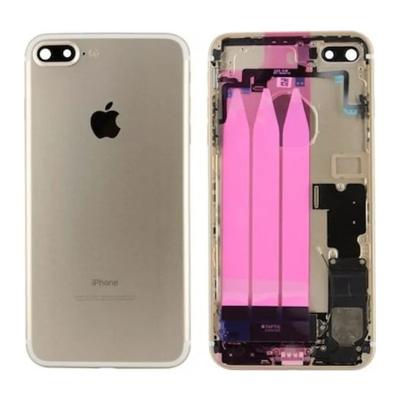 iPhone 7 Plus Uyumlu FULL Dolu Kasa (GOLD)