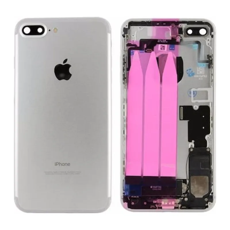 iPhone 7 Plus Uyumlu FULL Dolu Kasa (Beyaz)