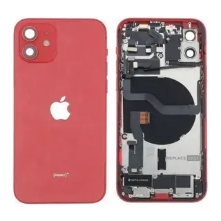 iPhone 12 Uyumlu FULL Dolu Kasa (Kırmızı)