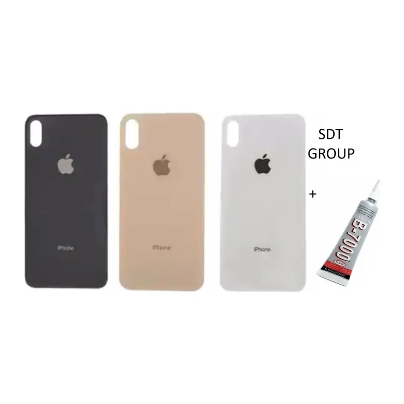 iPhone XS Arka Batarya Pil Kapağı SİYAH (B7000 15