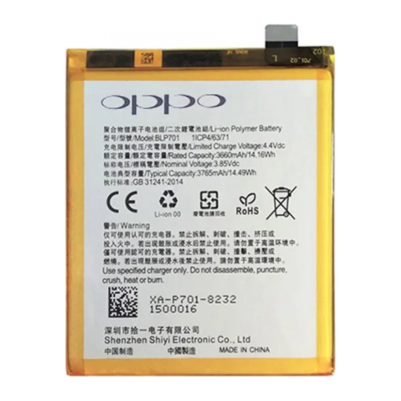 Oppo Reno 4 Lite (BLP779) Batarya Pil
