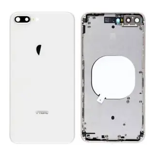 iPhone 8 Plus Uyumlu Kasa Kapak (Beyaz)