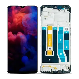 A31 LCD Ekran Dokunmatik Çıtalı o(Siyah)