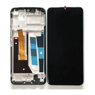 Realme C11 Lcd Ekran Dokunmatik Çıtalı (Siyah)