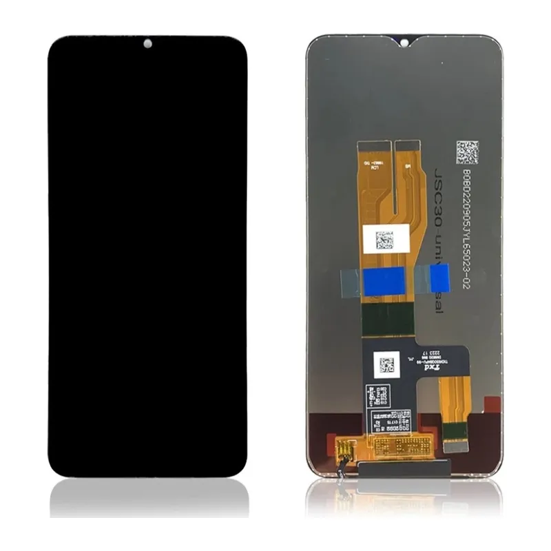 Realme C31 Uyumlu Dokunmatik Ekran (Siyah)