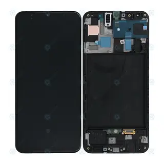Samsung Galaxy A50 Lcd Ekran Dokunmatik Çıtalı (Si