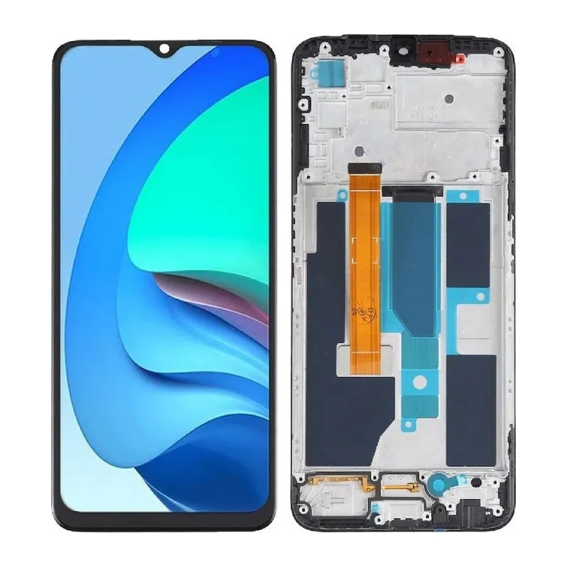 Oppo A55 Ekran Dokunmatik Çıtalı (Siyah)