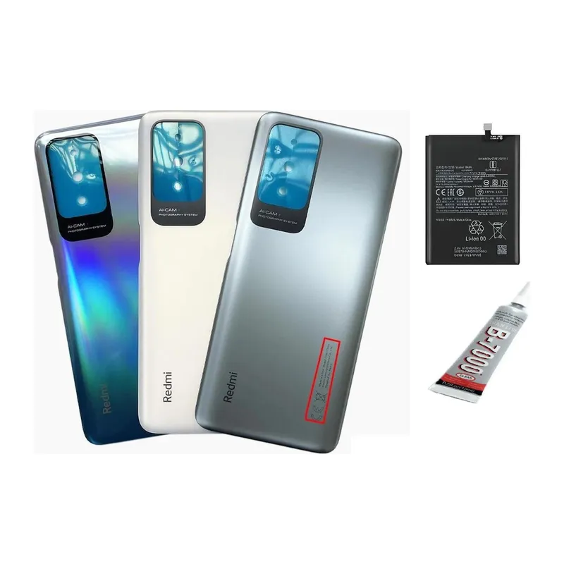 REDMİ 10 2022 ARKA BATARYA KAPAĞI,BATARYA VE B700