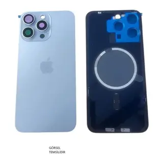 iPhone 15 PRO Uyumlu Arka Pil Kapağı FULL NFC li Lensli