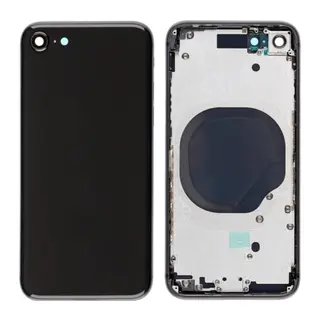 Iphone 8 Uyumlu Boş Kasa Kapak 8g Siyah Uyumlu