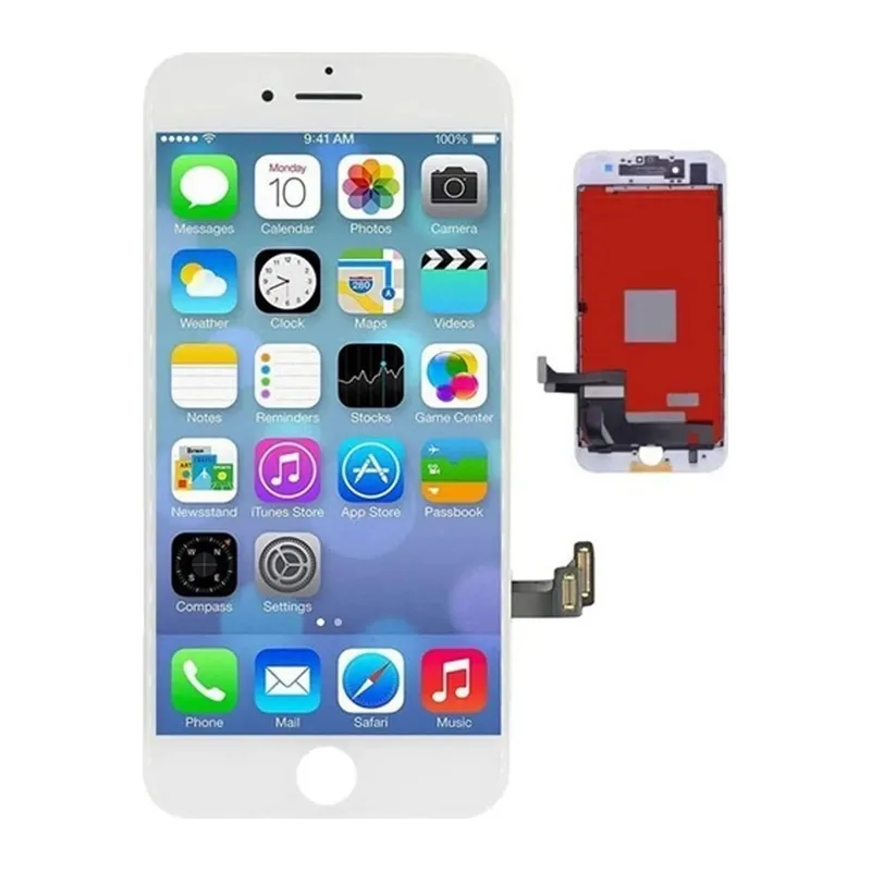 Iphone 7 Uyumlu Lcd Ekran Beyaz A Kalite
