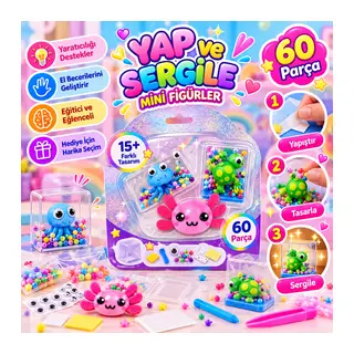 Yap ve Sergile Mini Figürler