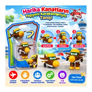 20022 Dönüşen TODD NessiWorld Figür