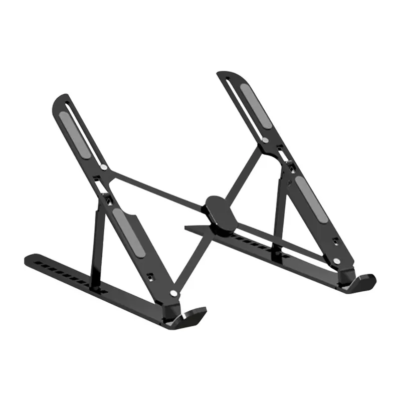FNC-5145ST SİYAH TAŞINABILIR KATLANABILIR ALUMINYUM NOTEBOOK STANDI