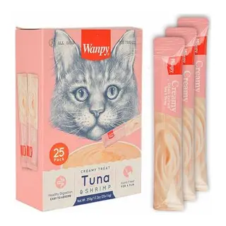 Ton Balıklı ve Karidesli Krema Kedi Ödülü 25x14 Gr