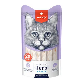 Ton Balıklı ve Yengeçli Krema Kedi Ödülü 25x14 Gr