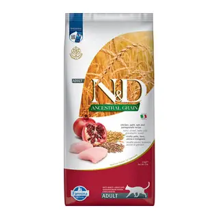 Ancestral Grain Tavuklu Narlı Düşük Tahıllı Yetişkin Kedi Maması 10 Kg