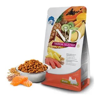 Tropical Selection Somonlu ve Tropikal Meyveli Mini Irk Yetişkin Köpek Maması 5 Kg