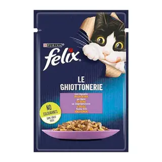 Pouch Kuzu Etli Yetişkin Kedi Konservesi 12 Adet 85 Gr