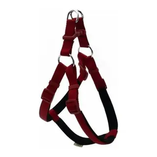 Konfor Ronin Dokuma Köpek Göğüs Tasması Kırmızı 2x55-65 Cm