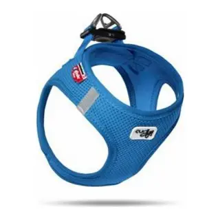 Vest Köpek Göğüs Tasması Air-Mesh Mavi 2XS