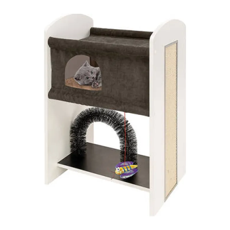 Cat Tree Leo Kedi Tırmalama ve Oyun Evi 50x37x84 Cm
