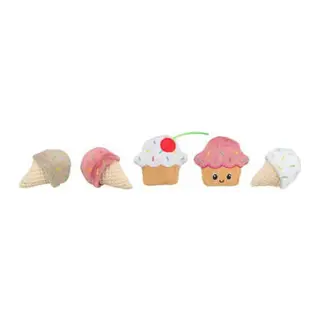 Kedi Otlu Dondurma Peluş Kedi Oyuncağı 7 Cm
