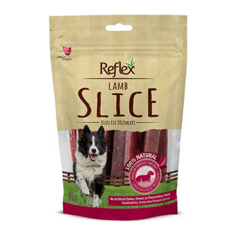 Lamb Slice Kuzu Etli Dilim Köpek Ödülü 80 Gr