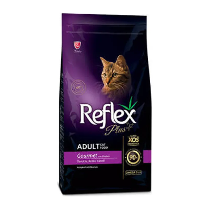 Tavuklu Renkli Taneli Yetişkin Kedi Maması 15 Kg