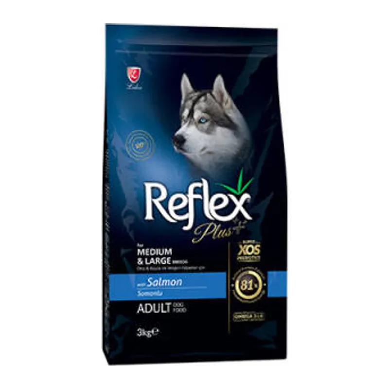 Orta ve Büyük Irk Somonlu Yetişkin Köpek Maması 3 Kg