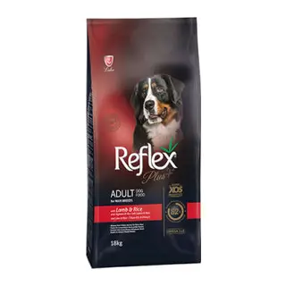 Büyük Irk Kuzulu ve Pirinçli Yetişkin Köpek Maması 18 Kg