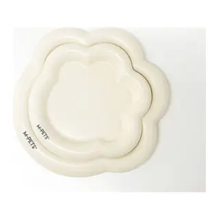 Pawsy Seramik Kedi ve Köpek Mama Kabı Beyaz 175 Ml