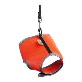 Havalı Dokuma Kedi Göğüs ve Gezdirme Tasması Small Turuncu 1x20-30 Cm