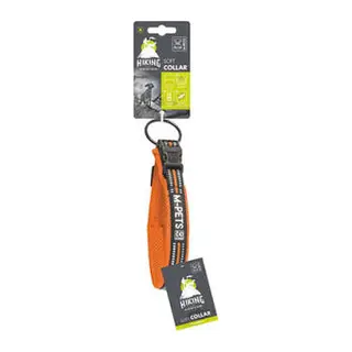 Hiking Reflektörlü Köpek Boyun Tasması Turuncu Medium 40-50 Cm