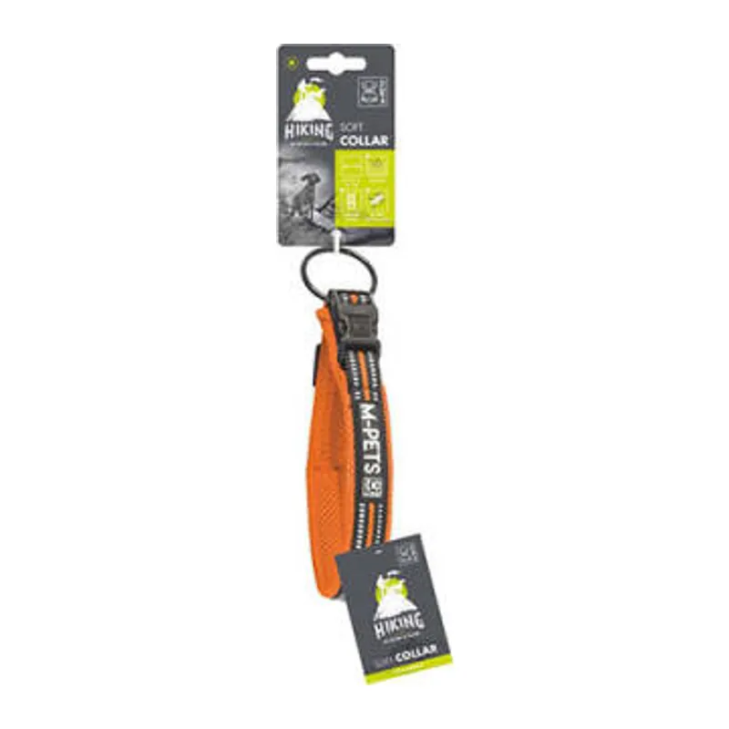 Hiking Reflektörlü Köpek Boyun Tasması Turuncu Medium 40-50 Cm