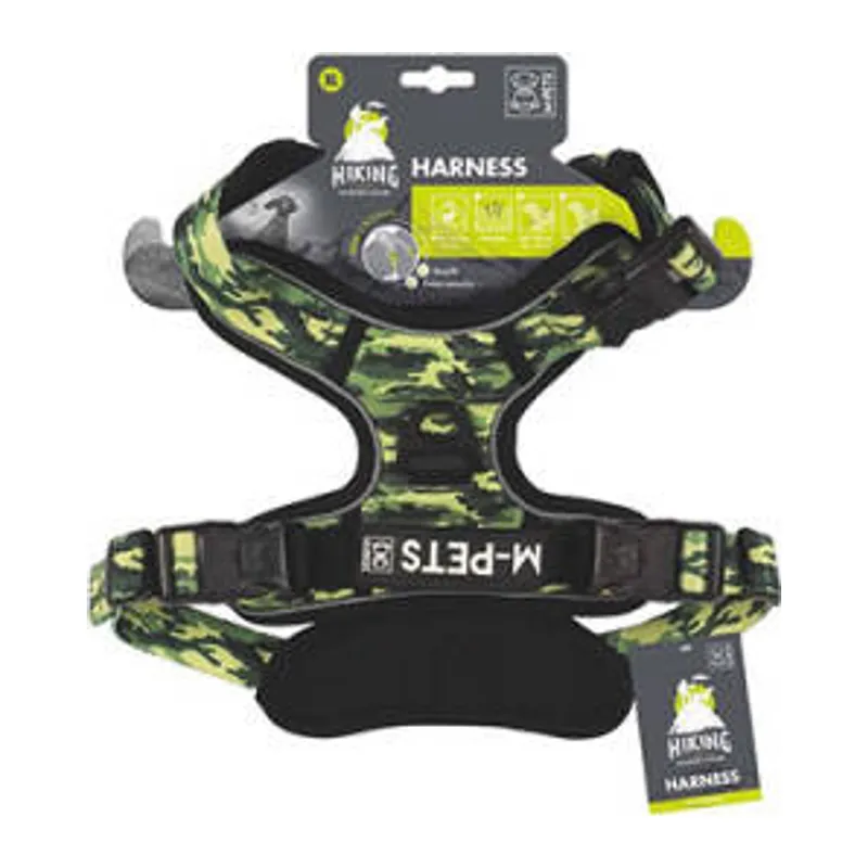 Hiking Reflektörlü Köpek Göğüs Tasması Kamuflaj XLarge 50-110 Cm